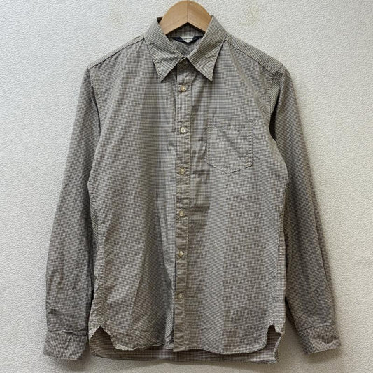 古着 USED シャツ、ブラウス 長袖 ORGUEIL オルゲイユ OR-5078B タイプライタークロス グラフチェック柄 長袖シャツ 36 メンズ USED 古着 中古 50131117