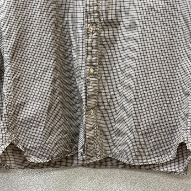古着 USED シャツ、ブラウス 長袖 ORGUEIL オルゲイユ OR-5078B タイプライタークロス グラフチェック柄 長袖シャツ 36 メンズ USED 古着 中古 50131117