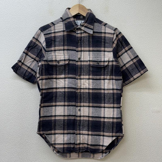 インディビジュアライズドシャツ INDIVIDUALIZED SHIRTS シャツ、ブラウス 半袖 USA製 チェック柄 コットン フランネル 半袖 シャツ - メンズ USED 古着 中古 50131252
