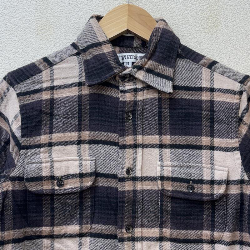 インディビジュアライズドシャツ INDIVIDUALIZED SHIRTS シャツ、ブラウス 半袖 USA製 チェック柄 コットン フランネル 半袖 シャツ - メンズ USED 古着 中古 50131252
