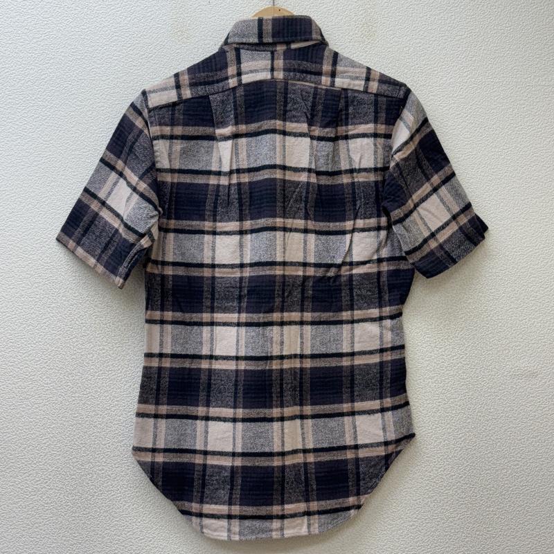 インディビジュアライズドシャツ INDIVIDUALIZED SHIRTS シャツ、ブラウス 半袖 USA製 チェック柄 コットン フランネル 半袖 シャツ - メンズ USED 古着 中古 50131252
