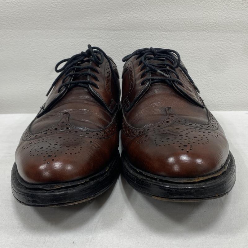 シアーズ SEARS 革靴 革靴 ウィングチップ レザー シューズ レースアップ ヴィンテージ 74127 US：8.5 茶 / ブラウン / brown メンズ USED 古着 中古 50131262