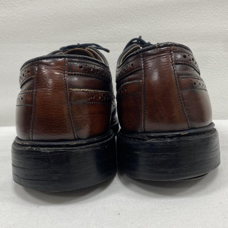 シアーズ SEARS 革靴 革靴 ウィングチップ レザー シューズ レースアップ ヴィンテージ 74127 US：8.5 茶 / ブラウン / brown メンズ USED 古着 中古 50131262