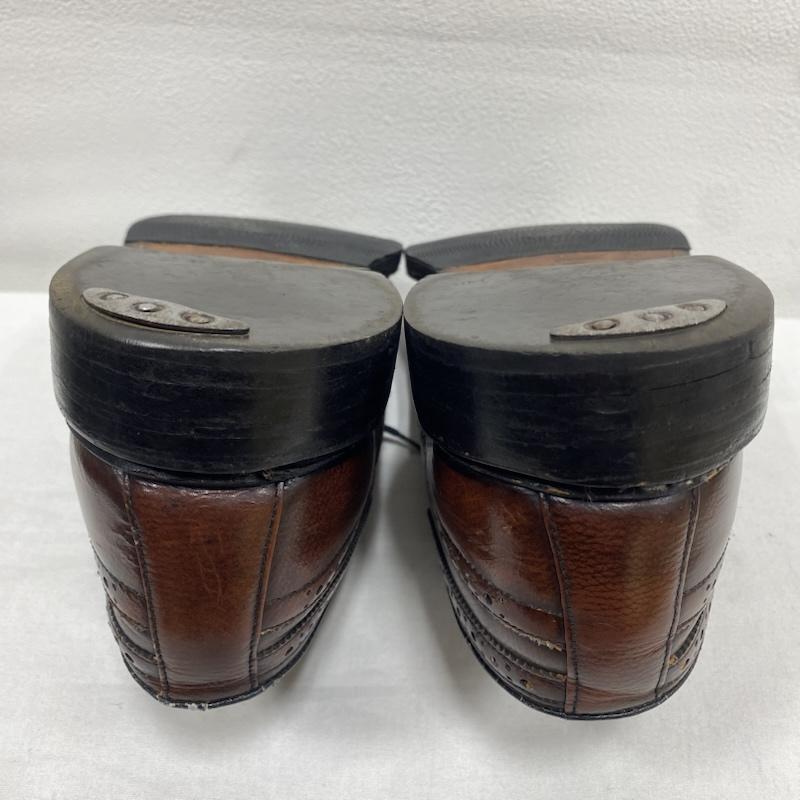シアーズ SEARS 革靴 革靴 ウィングチップ レザー シューズ レースアップ ヴィンテージ 74127 US：8.5 茶 / ブラウン / brown メンズ USED 古着 中古 50131262