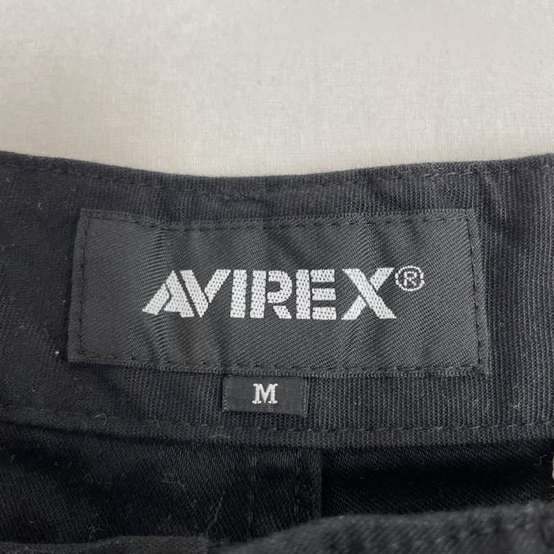 アヴィレックス AVIREX パンツ ワークパンツ、ペインターパンツ カーゴパンツ ミリタリー ジップフライ アーミー ベーシック BDU 783-3910004 M 無地 黒 / ブラック / black メンズ USED 古着 中古 50131294