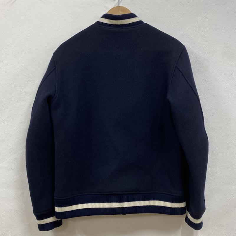 ミスタージェントルマン MR.GENTLEMAN ジャケット、上着 ジャンパー、ブルゾン AWARD JACKET アワードジャケット MG14F-CO25 ウール スタジャン M 紺 / ネイビー / navy メンズ USED 古着 中古 50131311