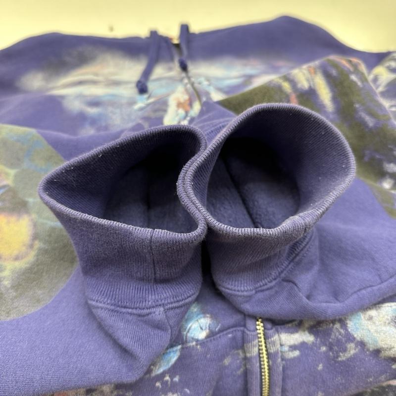 シュプリーム Supreme パーカー 長袖 24AW Frank Frazetta Zip Up Hooded Sweatshirt プリント ジップ パーカー XL 紫 / パープル / purple メンズ USED 古着 中古 50131336