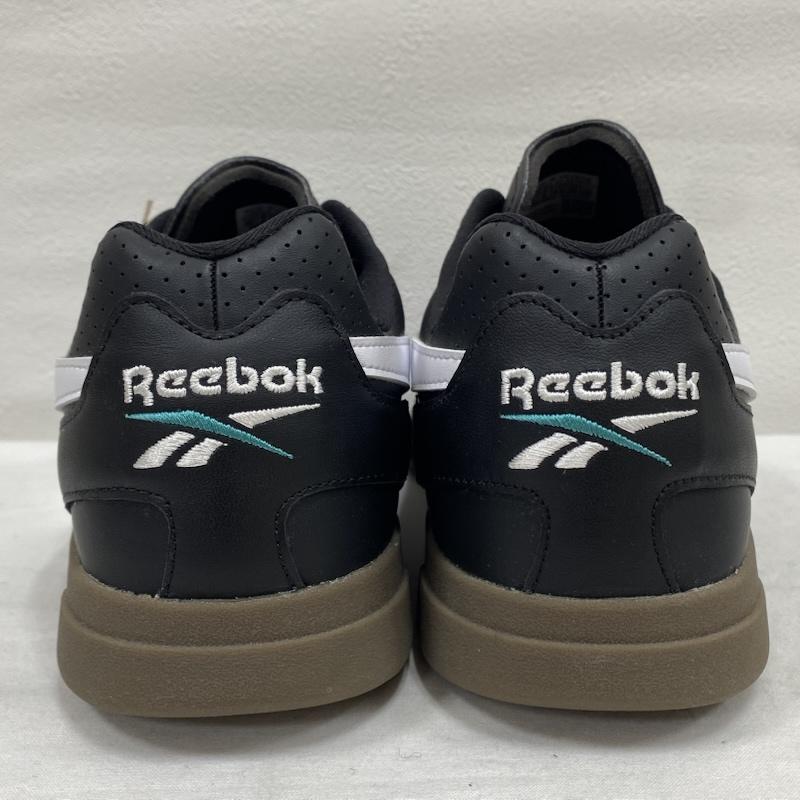 リーボック Reebok スニーカー スニーカー HAMMER STREET ハマーストリート 100202328 28.0cm ロゴ、文字 X プリント X 刺繍 黒 / ブラック / black X 白 / ホワイト / white X 水色 / ライトブルー / メンズ USED 古着 中古 50131362