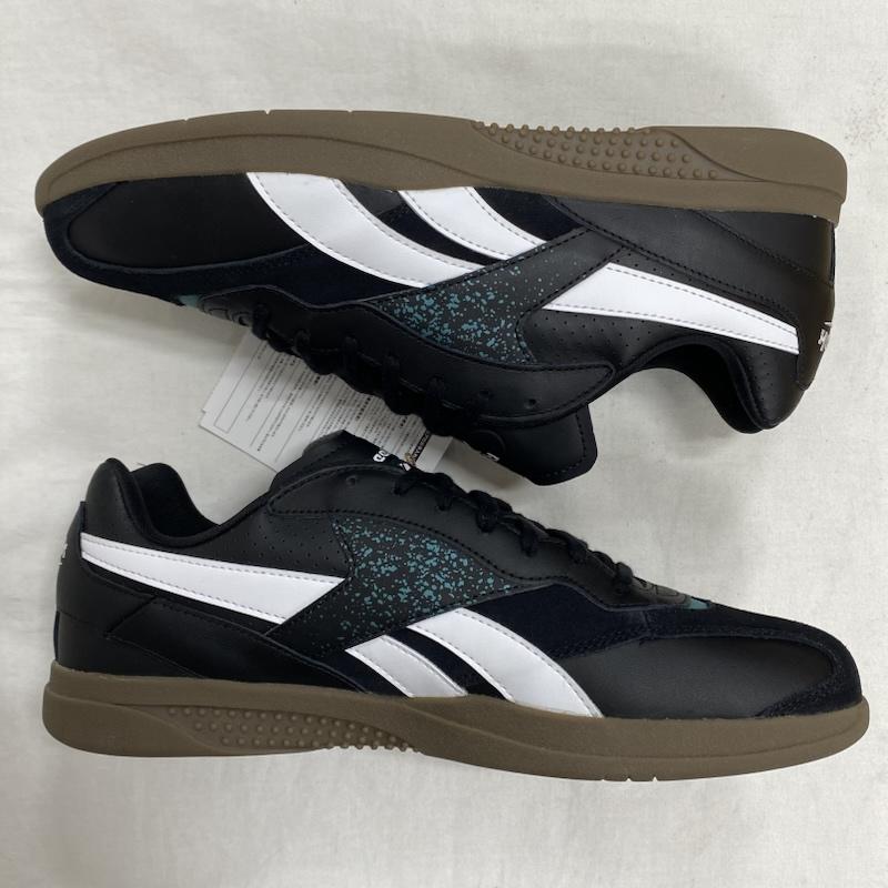 リーボック Reebok スニーカー スニーカー HAMMER STREET ハマーストリート 100202328 28.0cm ロゴ、文字 X プリント X 刺繍 黒 / ブラック / black X 白 / ホワイト / white X 水色 / ライトブルー / メンズ USED 古着 中古 50131362