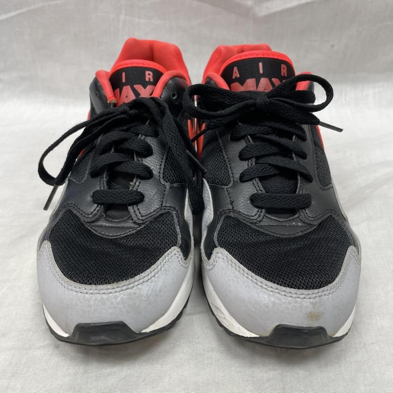 ナイキ NIKE スニーカー スニーカー 705003-006 WMNS AIR MAX ST ウィメンズ エアマックス ブラック BLK レザー メッシュ 24.0cm 黒 / ブラック / black X 灰 / グレー / gray X 桃 / ピンク / pink レディース USED 古着 中古 50131369