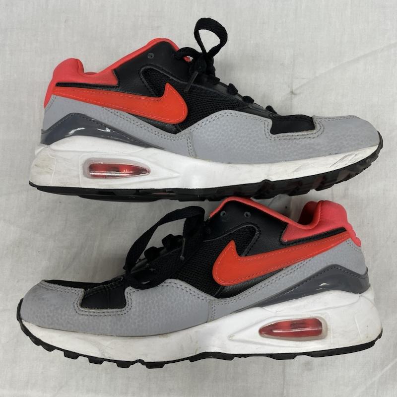 ナイキ NIKE スニーカー スニーカー 705003-006 WMNS AIR MAX ST ウィメンズ エアマックス ブラック BLK レザー メッシュ 24.0cm 黒 / ブラック / black X 灰 / グレー / gray X 桃 / ピンク / pink レディース USED 古着 中古 50131369