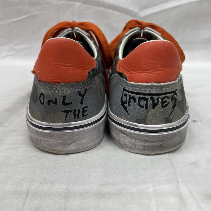 ディーゼル DIESEL スニーカー スニーカー S-FLIP LOW ダメージ加工 ローカット KHK 27.0cm カーキ / カーキ / khaki メンズ USED 古着 中古 50131389