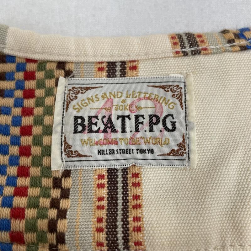 古着 USED カットソー 長袖 BEAT.F.P.G VACATION SHIRTS 被り シャツ 長袖 カットソー プルオーバー ストライプ マルチカラー XL ストライプ マルチカラー / マルチカラー / multicolor メンズ USED 古着 中古 50131423