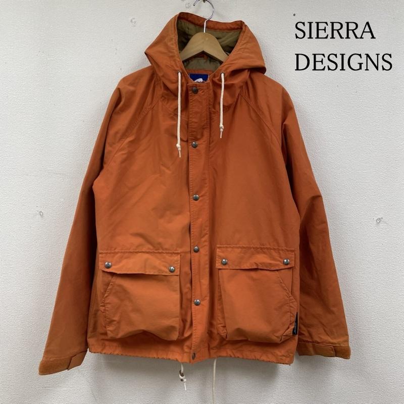 シェラデザイン SIERRA DESIGNS ジャケット、上着 ジャンパー、ブルゾン バックナンバー 別注品 マウンテン パーカー フルジップ ジャケット 20926473 LL 無地 橙 / オレンジ / orange メンズ USED 古着 中古 50131427