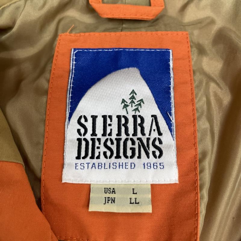シェラデザイン SIERRA DESIGNS ジャケット、上着 ジャンパー、ブルゾン バックナンバー 別注品 マウンテン パーカー フルジップ ジャケット 20926473 LL 無地 橙 / オレンジ / orange メンズ USED 古着 中古 50131427