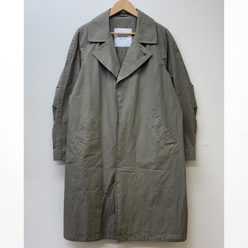 サンヨーコート SANYO COAT コート コート一般 P1A30-310-75 日本製 薄手 コットン チェスターコート S メンズ USED 古着 中古 50131439