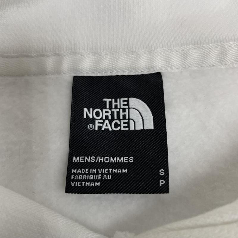 ザノースフェイス THE NORTH FACE パーカー 長袖 CTAE グラフィック ロゴ 刺繍 バックプリント フーディートレーナー パーカー プルオーバー S ロゴ、文字 X プリント X 刺繍 白 / ホワイト / white メンズ USED 古着 中古 50131462