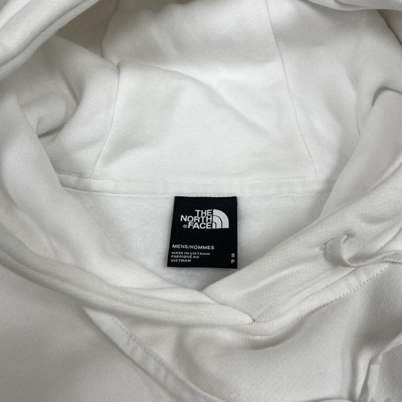 ザノースフェイス THE NORTH FACE パーカー 長袖 CTAE グラフィック ロゴ 刺繍 バックプリント フーディートレーナー パーカー プルオーバー S ロゴ、文字 X プリント X 刺繍 白 / ホワイト / white メンズ USED 古着 中古 50131462