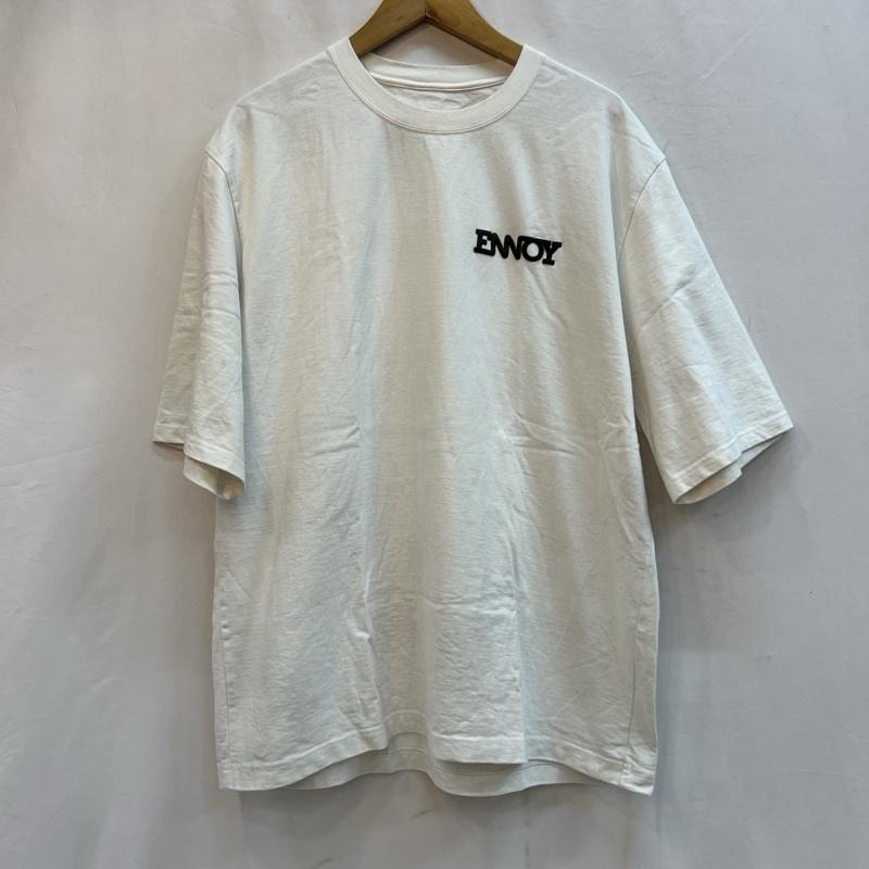 古着 USED Tシャツ 半袖 ENNOY エンノイ 21SS Bubble Electronic Big T-shirt SS21BRENCT08NTL L 白 / ホワイト / white メンズ USED 古着 中古 50131493