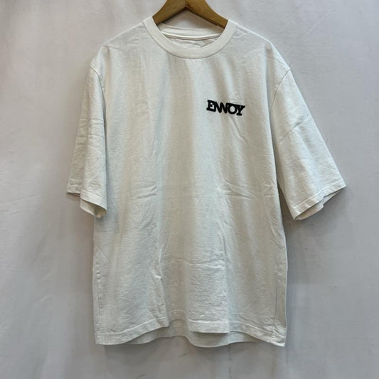 古着 USED Tシャツ 半袖 ENNOY エンノイ 21SS Bubble Electronic Big T-shirt SS21BRENCT08NTL L 白 / ホワイト / white メンズ USED 古着 中古 50131493