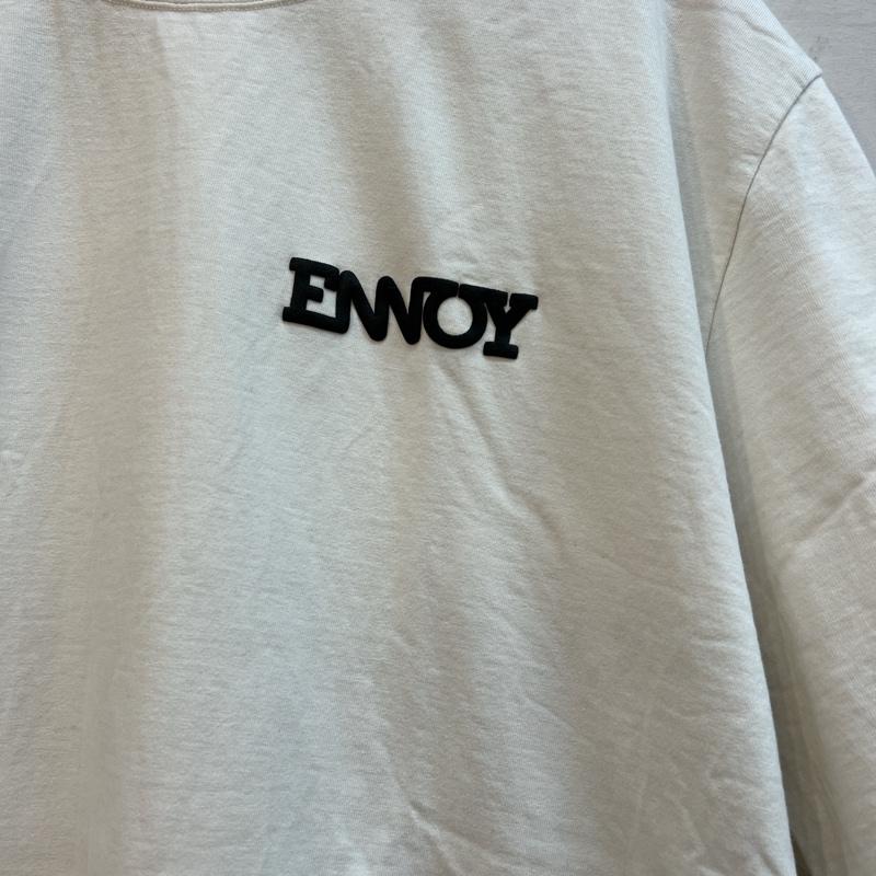 古着 USED Tシャツ 半袖 ENNOY エンノイ 21SS Bubble Electronic Big T-shirt SS21BRENCT08NTL L 白 / ホワイト / white メンズ USED 古着 中古 50131493