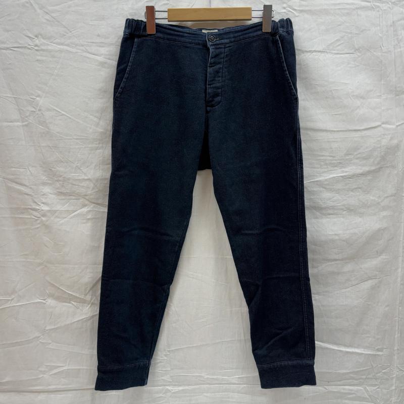 エフオービーファクトリー FOB FACTORY ボトムス ボトムス F0403 RELAX SWEAT PANTS インディゴ デニム スウェット テーパード イージー パンツ M メンズ USED 古着 中古 50131509