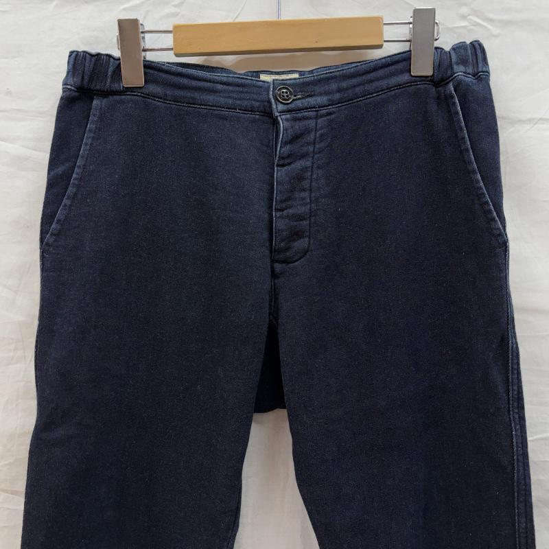 エフオービーファクトリー FOB FACTORY ボトムス ボトムス F0403 RELAX SWEAT PANTS インディゴ デニム スウェット テーパード イージー パンツ M メンズ USED 古着 中古 50131509