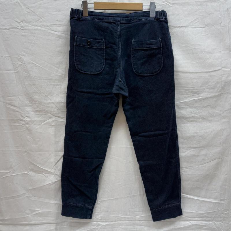 エフオービーファクトリー FOB FACTORY ボトムス ボトムス F0403 RELAX SWEAT PANTS インディゴ デニム スウェット テーパード イージー パンツ M メンズ USED 古着 中古 50131509