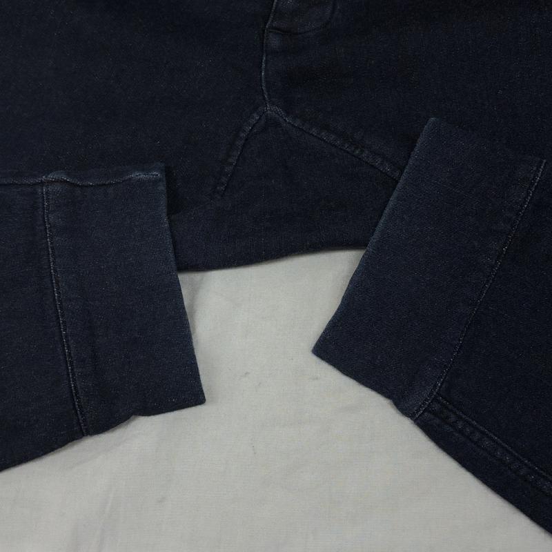 エフオービーファクトリー FOB FACTORY ボトムス ボトムス F0403 RELAX SWEAT PANTS インディゴ デニム スウェット テーパード イージー パンツ M メンズ USED 古着 中古 50131509