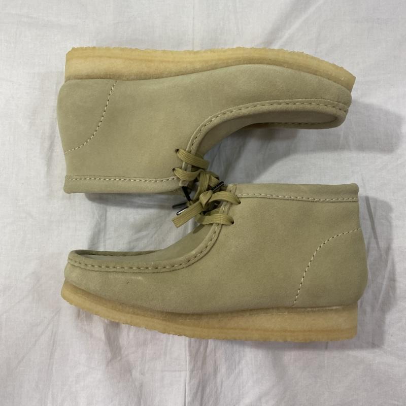 クラークス オリジナルズ Clarks Originals ブーツ ショートブーツ Wallabee Boot maple suede UK8 / 27cm ワラビー ベージュ UK：8 無地 ベージュ / ベージュ / beige メンズ USED 古着 中古 50131520