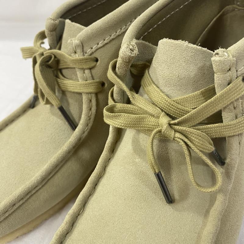 クラークス オリジナルズ Clarks Originals ブーツ ショートブーツ Wallabee Boot maple suede UK8 / 27cm ワラビー ベージュ UK：8 無地 ベージュ / ベージュ / beige メンズ USED 古着 中古 50131520