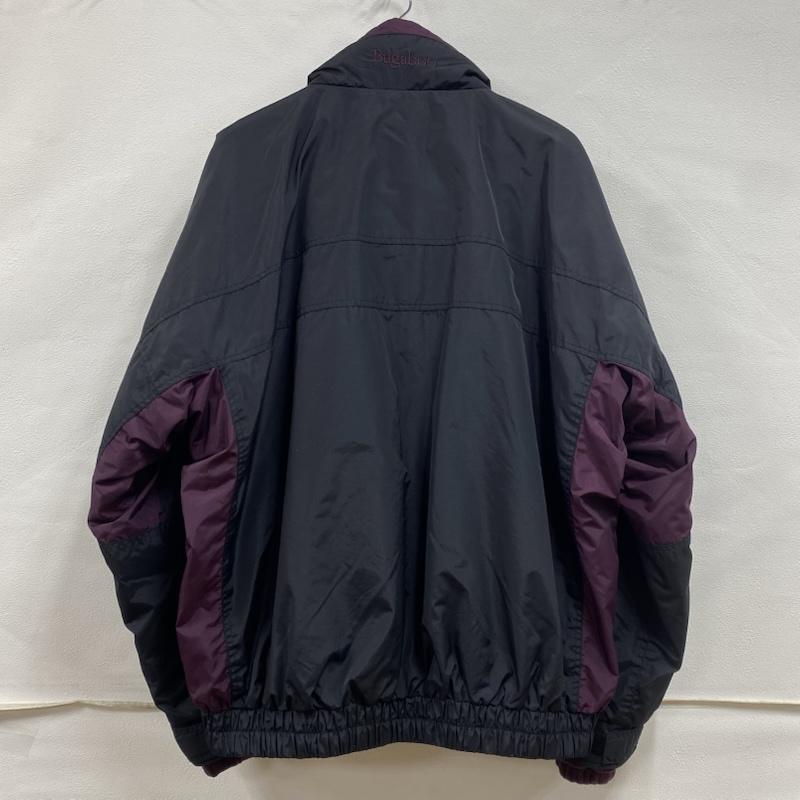 コロンビア Columbia ジャケット、上着 ジャンパー、ブルゾン 90 s 三角タグ 2WAY ナイロンジャケット フリース ライナー ヴィンテージ オールド 3L ワンポイント X ロゴ、文字 X 刺繍 黒 / ブラック / black X 紫 / パープル / purple X 緑 / グリーン / green メンズ USED 古着 中古 50131612