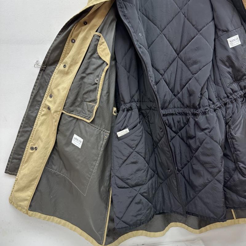 アルマーニコレッツォーニ ARMANI COLLEZIONI コート コート一般 3WAY 中綿 ライナー ミリタリー モッズ コート 48 ベージュ / ベージュ / beige メンズ USED 古着 中古 50131619