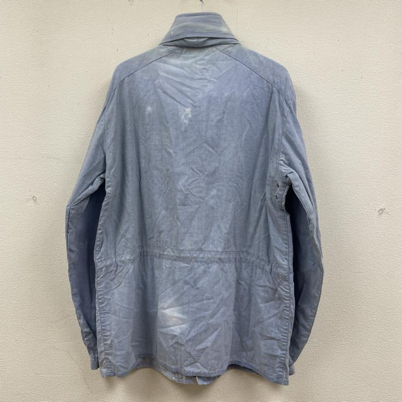 アルマーニコレッツォーニ ARMANI COLLEZIONI ジャケット、上着 ジャンパー、ブルゾン パッカブル ジャケット フルジップ ダブルジップ ブルゾン フード収納 50 無地 水色 / ライトブルー / メンズ USED 古着 中古 50131674
