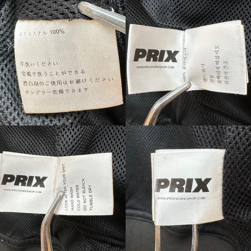 古着 USED ジャケット、上着 ジャンパー、ブルゾン PRIX X PFUSA 3M MOTO JACKET 2WAY レーシング ジャケット L 黒 / ブラック / black X 白 / ホワイト / white メンズ USED 古着 中古 50131686
