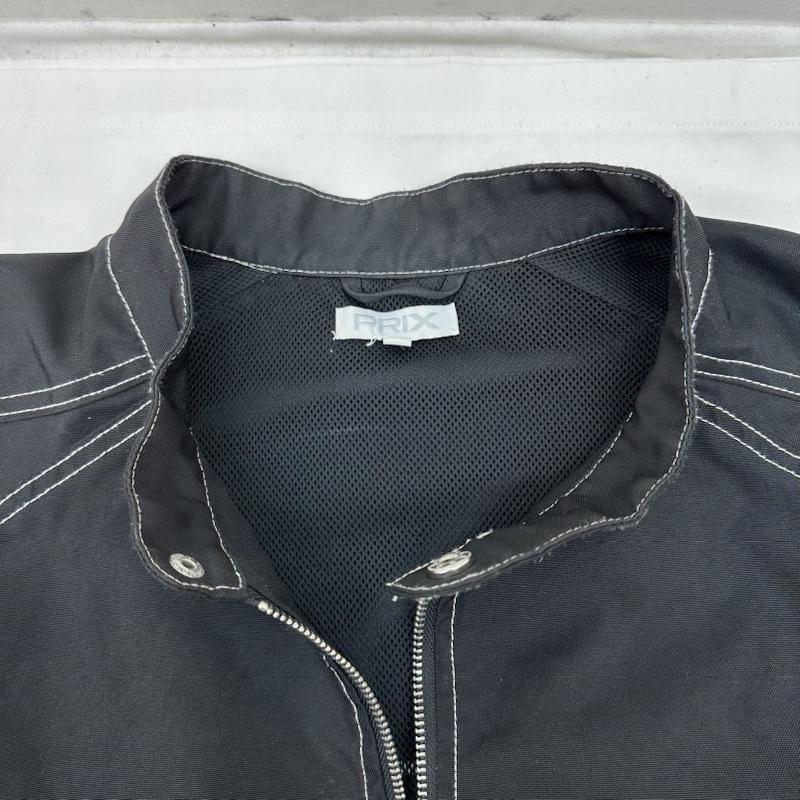 古着 USED ジャケット、上着 ジャンパー、ブルゾン PRIX X PFUSA 3M MOTO JACKET 2WAY レーシング ジャケット L 黒 / ブラック / black X 白 / ホワイト / white メンズ USED 古着 中古 50131686