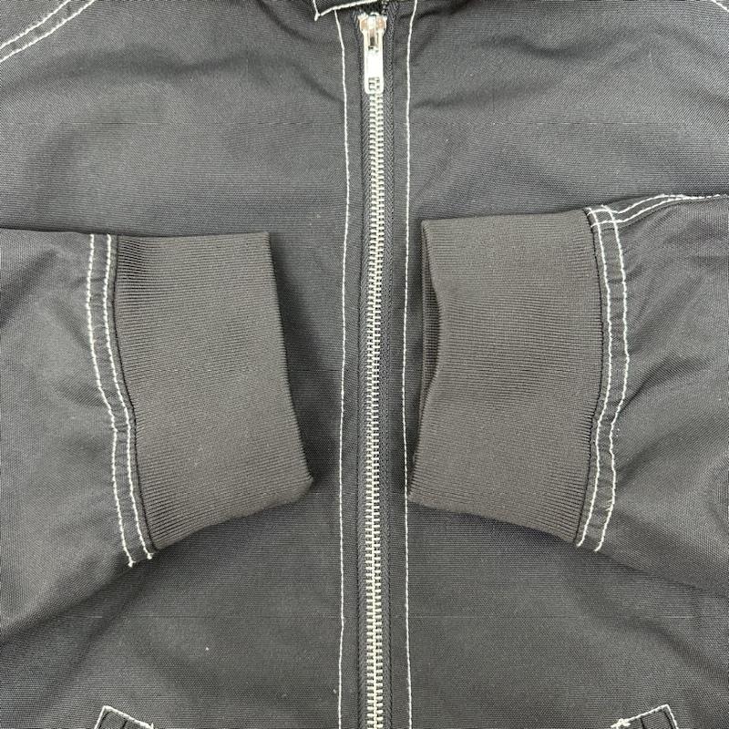 古着 USED ジャケット、上着 ジャンパー、ブルゾン PRIX X PFUSA 3M MOTO JACKET 2WAY レーシング ジャケット L 黒 / ブラック / black X 白 / ホワイト / white メンズ USED 古着 中古 50131686