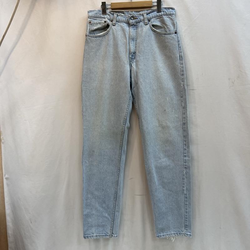 リーバイス Levi s パンツ デニム、ジーンズ 90s USA製 550 テーパード バギー デニムパンツ ビンテージ 34インチ メンズ USED 古着 中古 50131722