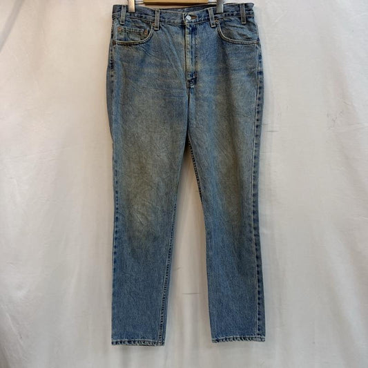リーバイス Levi s パンツ デニム、ジーンズ 00s USA製 テーパード デニムパンツ ビンテージ 36インチ メンズ USED 古着 中古 50131726