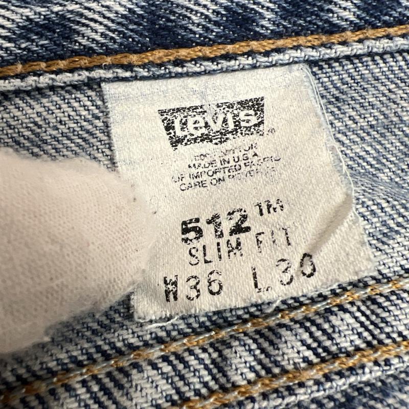 リーバイス Levi s パンツ デニム、ジーンズ 00s USA製 テーパード デニムパンツ ビンテージ 36インチ メンズ USED 古着 中古 50131726