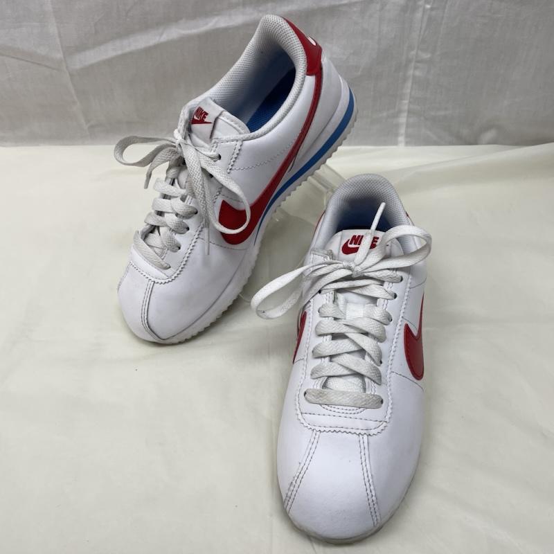 ナイキ NIKE スニーカー スニーカー DN1791-108 Women s Cortez Leather White Varsity Blue Varsity Red コルテッツ レザー ホワイト 23.0cm 白 / ホワイト / white X 赤 / レッド / red X 青 / ブルー / blue レディース USED 古着 中古 50131784