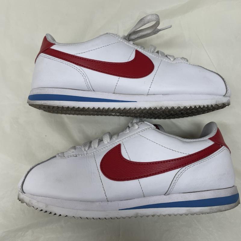 ナイキ NIKE スニーカー スニーカー DN1791-108 Women s Cortez Leather White Varsity Blue Varsity Red コルテッツ レザー ホワイト 23.0cm 白 / ホワイト / white X 赤 / レッド / red X 青 / ブルー / blue レディース USED 古着 中古 50131784