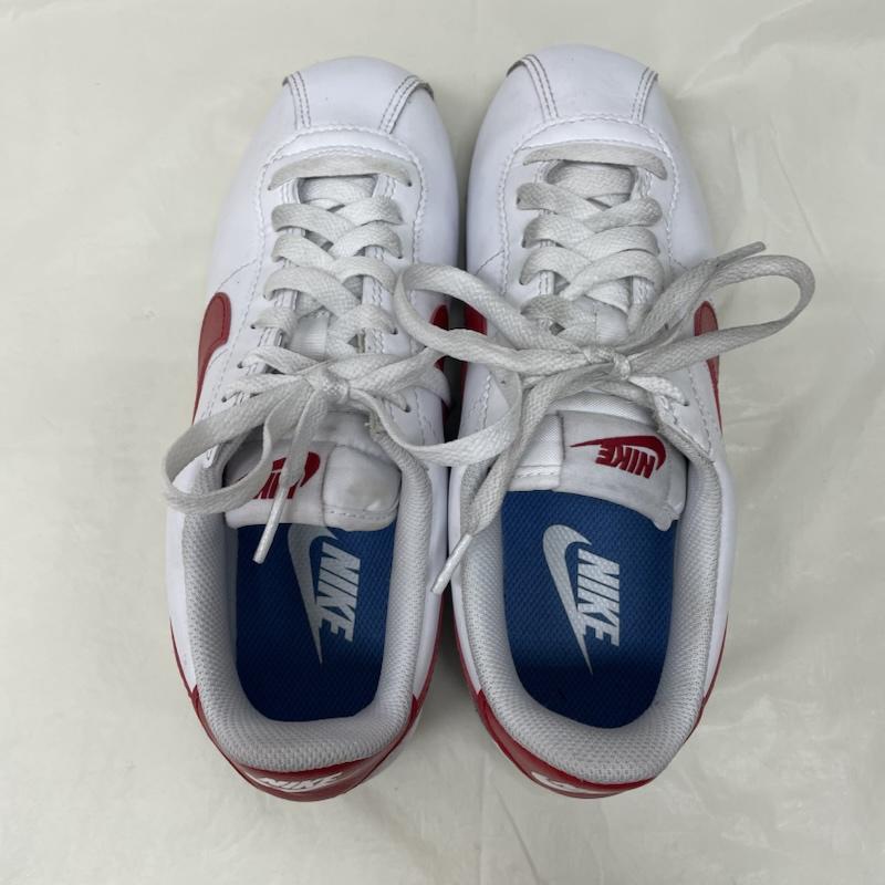 ナイキ NIKE スニーカー スニーカー DN1791-108 Women s Cortez Leather White Varsity Blue Varsity Red コルテッツ レザー ホワイト 23.0cm 白 / ホワイト / white X 赤 / レッド / red X 青 / ブルー / blue レディース USED 古着 中古 50131784