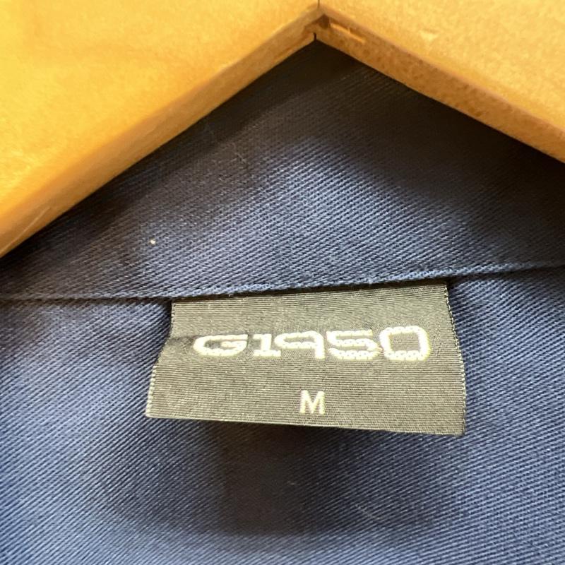 ギャラリー1950 Gallery1950 シャツ、ブラウス 半袖 スカル プリント ワークシャツ M 紺 / ネイビー / navy メンズ USED 古着 中古 50131799