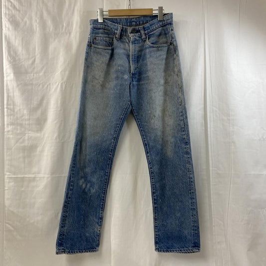 リーバイス Levi s ボトムス ボトムス Vintage Levi s 505-0217 80年6月製 ボタン裏8刻印 スモールeタブ light blue W32/L30 無地 水色 / ライトブルー / メンズ USED 古着 中古 50131826