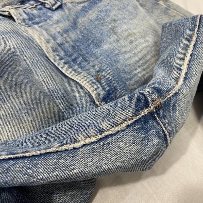 リーバイス Levi s ボトムス ボトムス Vintage Levi s 505-0217 80年6月製 ボタン裏8刻印 スモールeタブ light blue W32/L30 無地 水色 / ライトブルー / メンズ USED 古着 中古 50131826