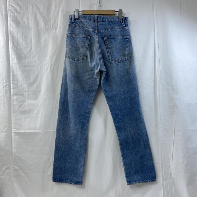リーバイス Levi s ボトムス ボトムス Vintage Levi s 505-0217 80年6月製 ボタン裏8刻印 スモールeタブ light blue W32/L30 無地 水色 / ライトブルー / メンズ USED 古着 中古 50131826
