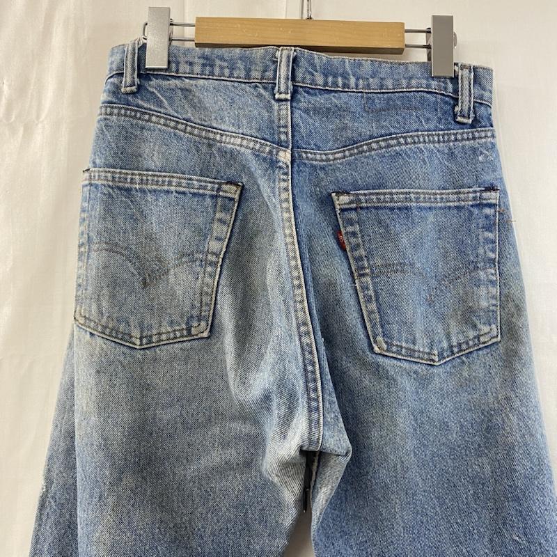 リーバイス Levi s ボトムス ボトムス Vintage Levi s 505-0217 80年6月製 ボタン裏8刻印 スモールeタブ light blue W32/L30 無地 水色 / ライトブルー / メンズ USED 古着 中古 50131826