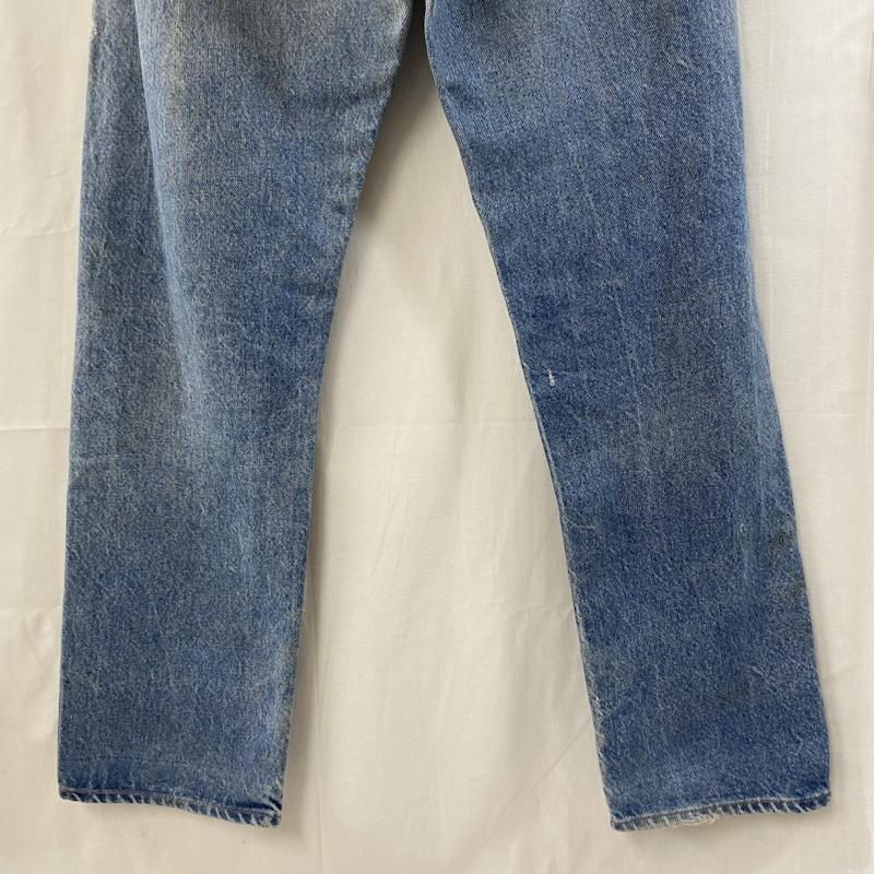 リーバイス Levi s ボトムス ボトムス Vintage Levi s 505-0217 80年6月製 ボタン裏8刻印 スモールeタブ light blue W32/L30 無地 水色 / ライトブルー / メンズ USED 古着 中古 50131826