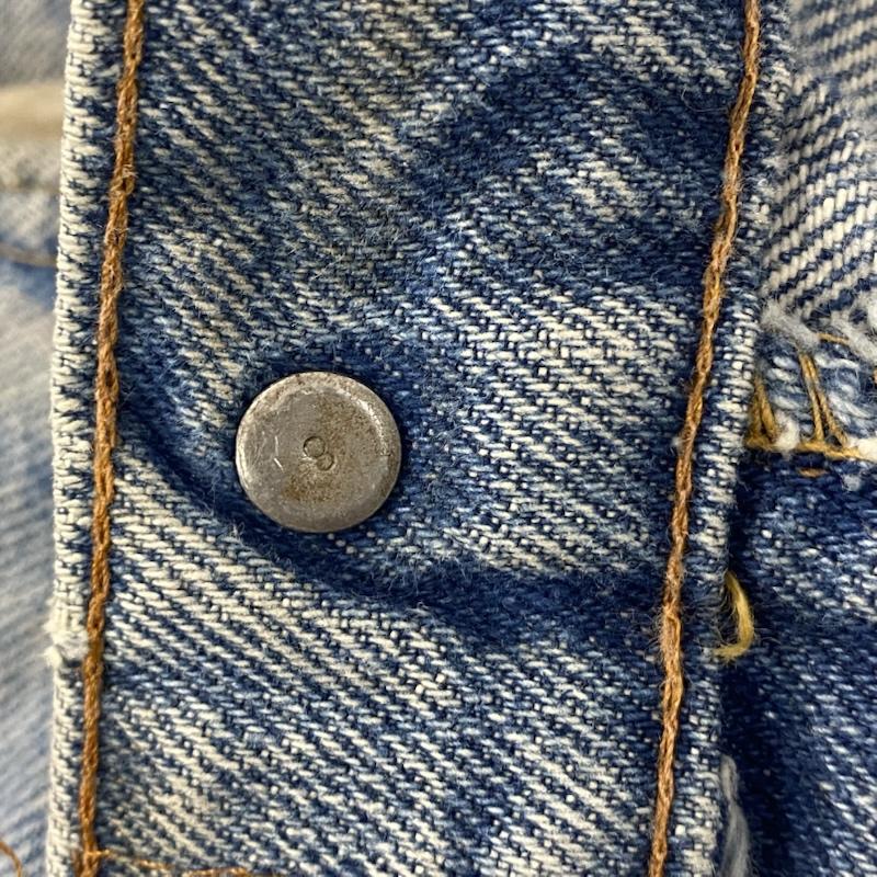 リーバイス Levi s ボトムス ボトムス Vintage Levi s 505-0217 80年6月製 ボタン裏8刻印 スモールeタブ light blue W32/L30 無地 水色 / ライトブルー / メンズ USED 古着 中古 50131826